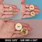 Penguin Chill Wood Buttons for Sewing Knitting Crochet DIY Craft